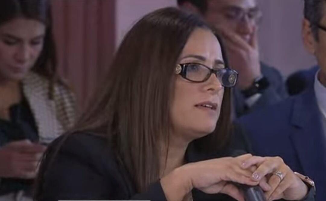 Gisela Morales González, oficial mayor de la Suprema Corte de Justicia de la Nación. Foto: Captura