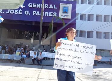 Concluye paro de labores en hospitales de Morelos