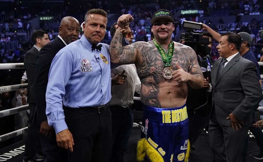 Andy Ruiz se quedó con la Eliminatoria del CMB de Pesos Completos - FOTO: AP