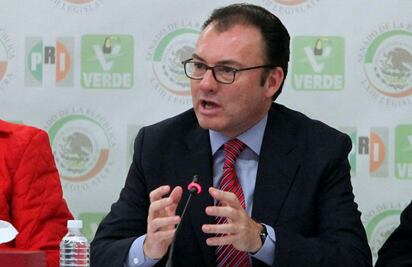 México goza de la confianza de las calificadoras: Videgaray