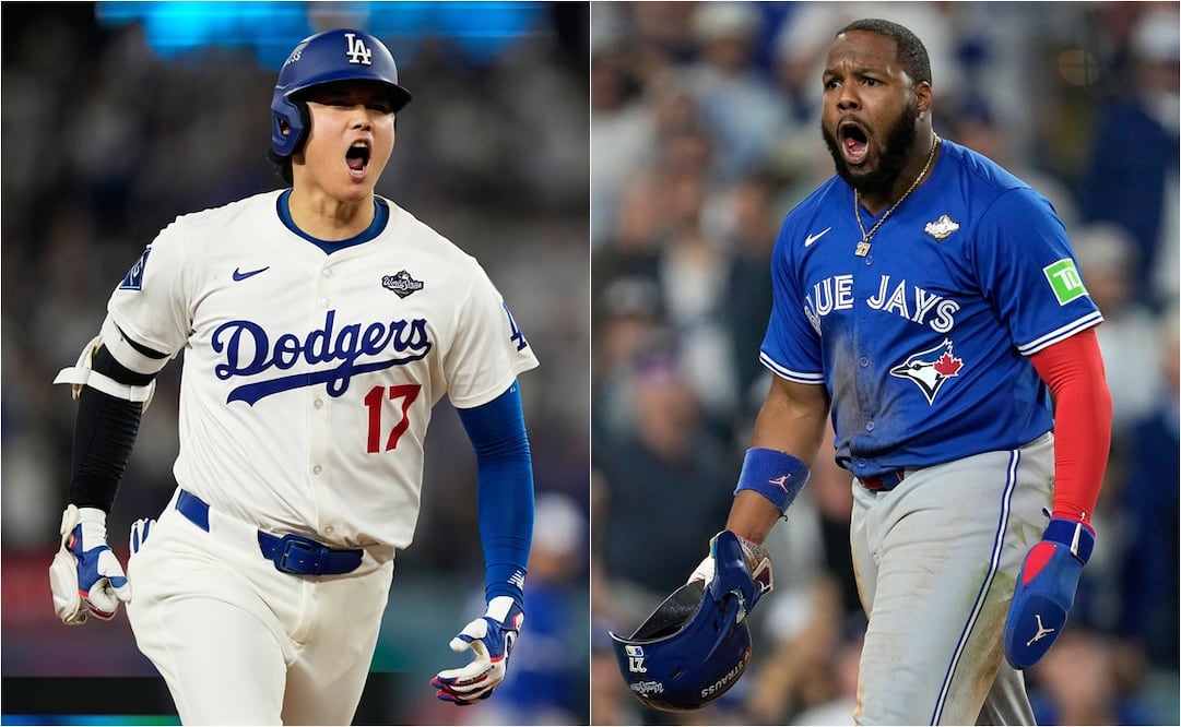 Shohei Ohtani abrirá esta noche por los Dodgers; Vladimir Guerrero quiere hacerle daño. FOTO: ESPECIAL