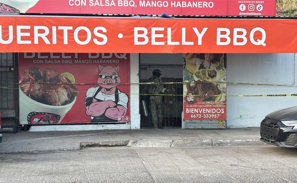 Violencia en Sinaloa: Distintos ataques armados deja tres muertos y dos heridos; Fiscalía recolecta varios cascajos.
Foto: Especial.