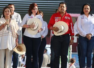 Exige Xóchitl Gálvez en Tamaulipas dar con el actor intelectual del asesinato del candidato Noé Ramos