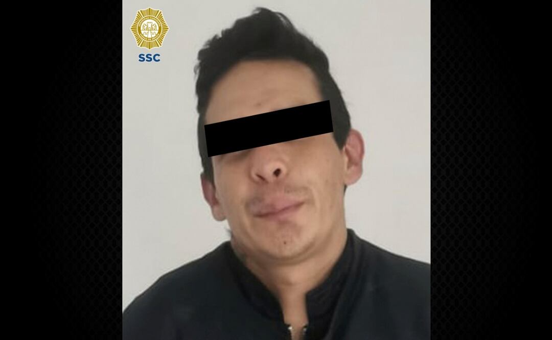 Cae “El Chuki”; lo acusan de al menos siete robos con violencia en tiendas de Coyoacán. Foto: Especial
