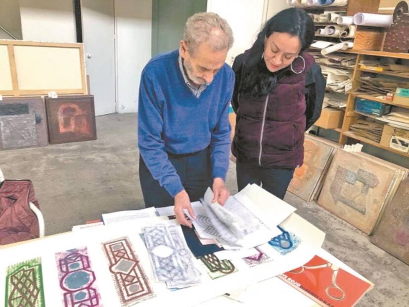 La vida permitió a Vicente Rojo terminar su biografía gráfica