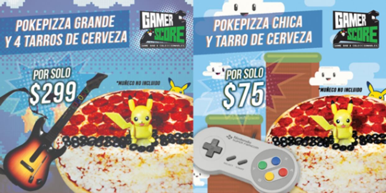 Poke Pizza, la pizza de Pokémon que debes probar