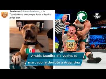 Los mejores memes tras la histórica victoria de Arabia Saudita sobre Argentina en Qatar 2022