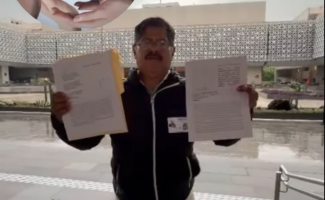 José Carlos Castro Gurrola, representante de Víctimas Unidas. Foto: Captura de pantalla