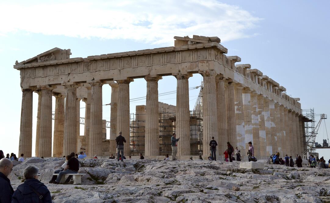 Vista del Partenón en Atenas. Foto: EFE/Remei Calabuig, archivo