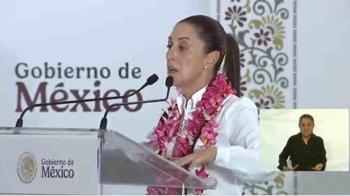 Claudia Sheinbaum, Presidenta de México. Foto: Captura de pantalla