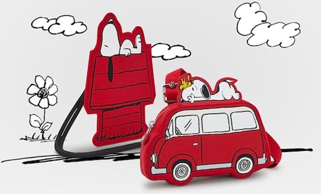 La colección Kipling x Peanuts celebra el 75 aniversario de la tira cómica. Foto: Especial