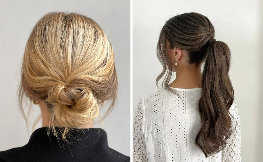 Estás opciones de peinados son ideales para el regreso a clases. Foto: Instagram @@piapalmamakeup, @ @adaraestheticspa