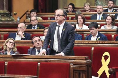 Cataluña: fracasa voto a presidente