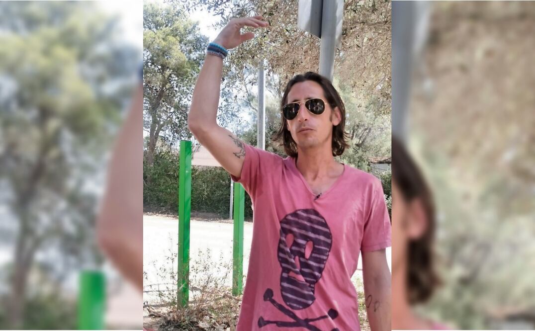 Yarden Raskin, de 39 años, casado y padre de dos niñas, en un estacionamiento del kibutz Mefalsim. Foto: Ángel Santamaría / EL UNIVERSAL