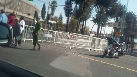 Reportan cierre a los accesos de la Basílica de Guadalupe