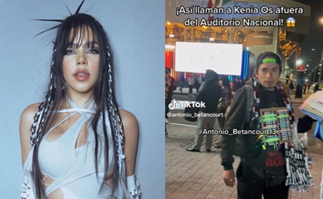 Foto: Instagram Kenia OS y captura video de TikTok