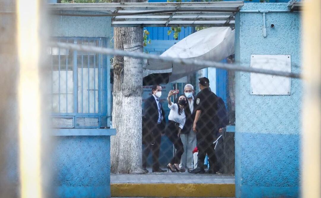 El empresario abandonó el Reclusorio Norte la tarde de este lunes / Foto de Diego Simón Sánchez. EL UNIVERSAL