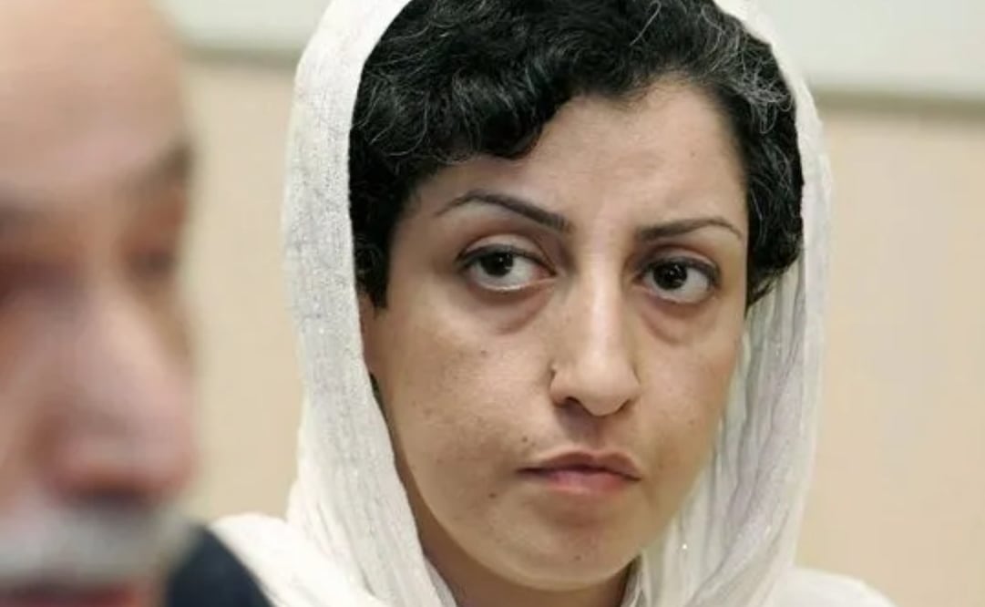 La activista iraní pro-derechos humanos Narges Mohammadi en una imagen de archivo. Foto: EFE