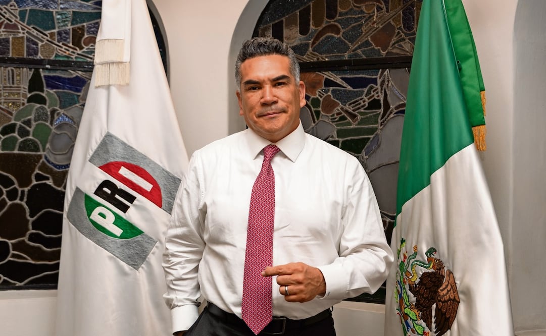 Entrevista con el senador Alejandro “Alito” Moreno, presidente del Partido Revolucionario Institucional (PRI). Foto Hugo Salvador / EL UNIVERSAL