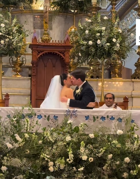 Boda de Karla Vallín y Rolando Orozco.
Foto: Instagram