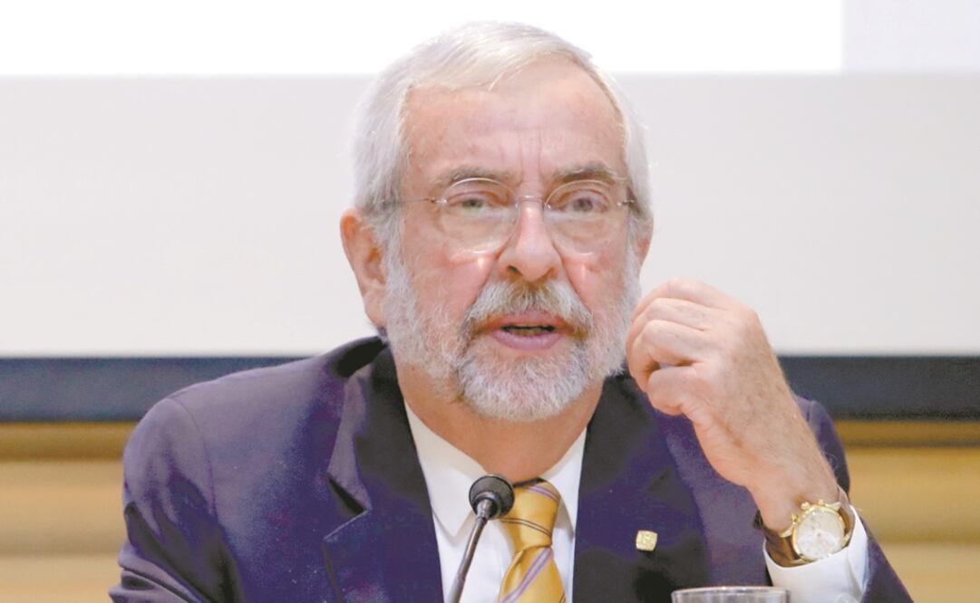 “Cifra sin precedente”. El rector de la UNAM, Enrique Graue, dio a conocer que el ciclo escolar inició con una matrícula que rebasó los 356 mil estudiantes. Foto: ARCHIVO. EL UNIVERSAL