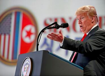 Trump sorprende al Pentágono al anunciar cese de maniobras militares en Corea