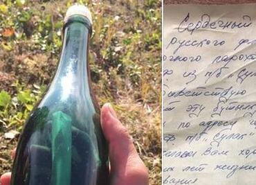 El mensaje que lanzó al mar un capitán soviético en 1969