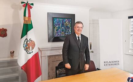 Ebrard defiende propuesta de paz de López Obrador