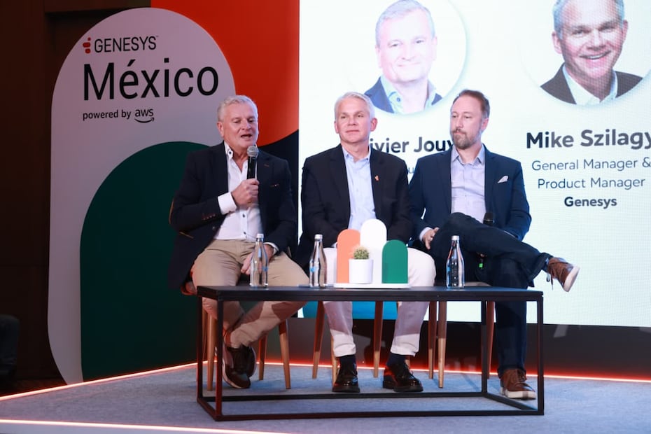 El evento de lanzamiento de la nueva región de nube integral de Genesys Cloud en México contó con la participación de diversos especialistas en tres paneles. Foto: Fernanda Rojas / EL UNIVERSAL