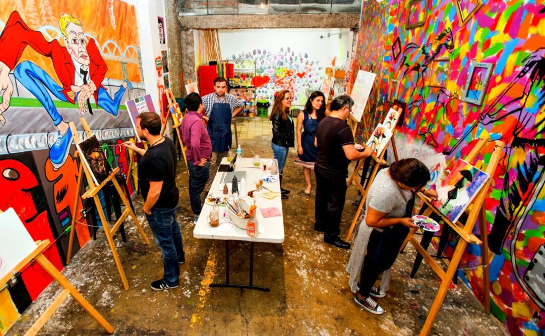 Practica art jam, mientras escuchas música. (Foto: Alan Carranza) 