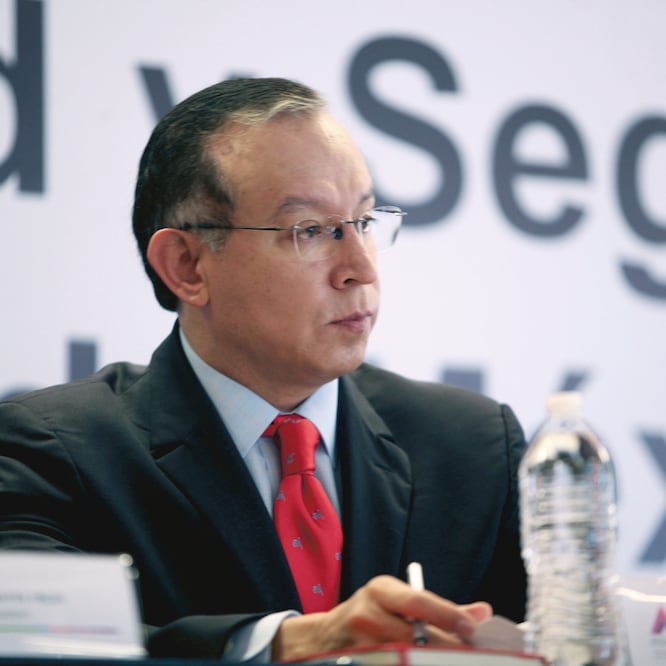 El secretario de Movilidad del gobierno del Estado de México, Raymundo Martínez Carbajal. Foto: JORGE ALVARADO. EL UNIVERSAL