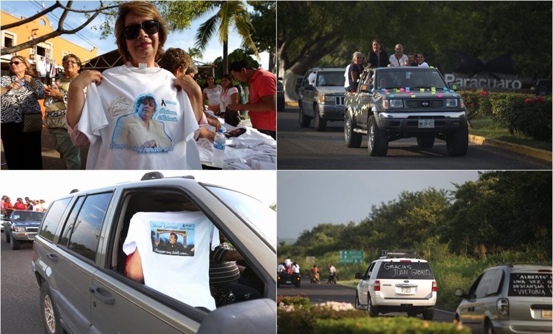 Los habitantes del lugar aún tienen la esperanza de que las cenizas del cantante lleguen ahí FOTO: Armando Solís/El Universal