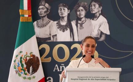 Sheinbaum inaugura hospital del ISSSTE en Acapulco; prevé pronta apertura de Farmacias del Bienestar