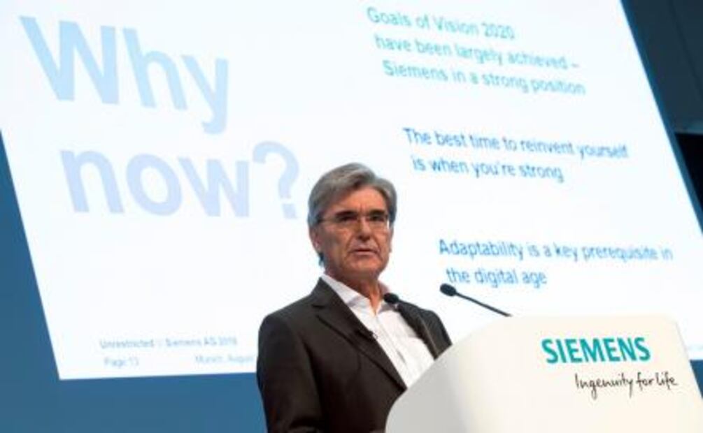 Anuncia Siemens reestructuración mundial para fortalecer crecimiento