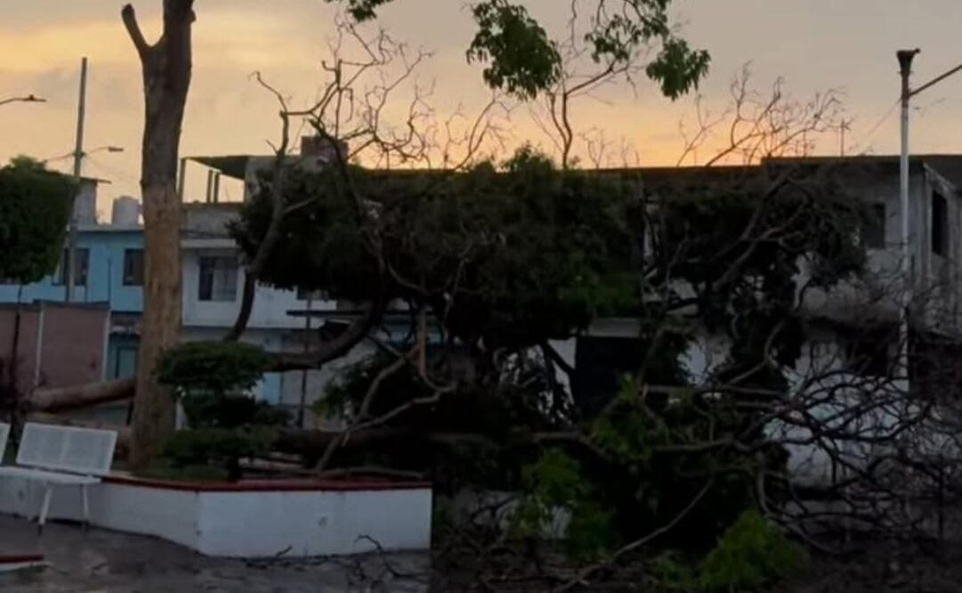 Intensa lluvia provoca caos vial y daños en la zona metropolitana de Morelos (09/06/2025). Foto: Especial