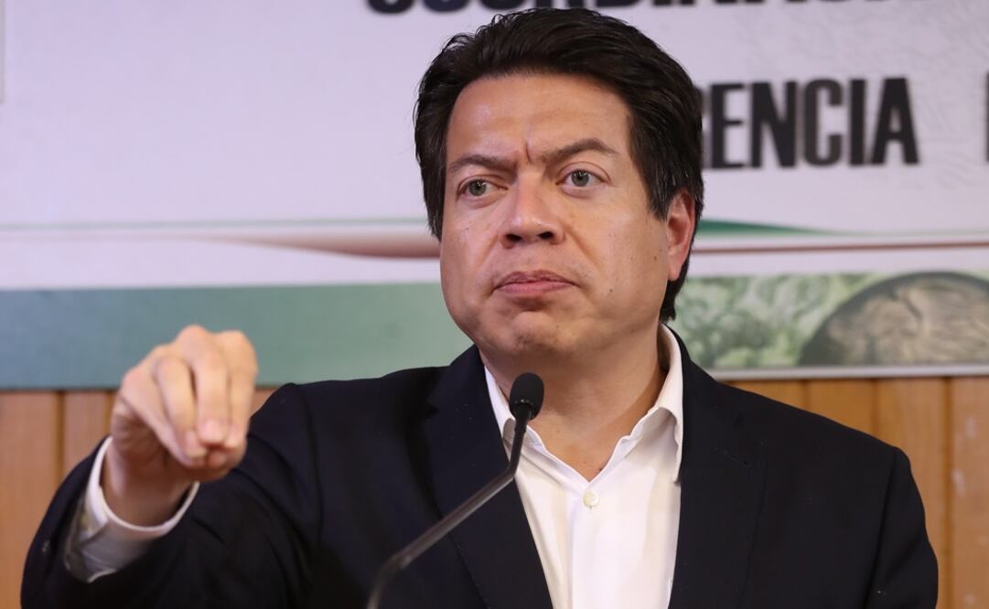 Coordinador de la fracción de Morena en la Cámara de Diputados, Mario Delgado Carrillo (ARCHIVO. EL UNIVERSAL)