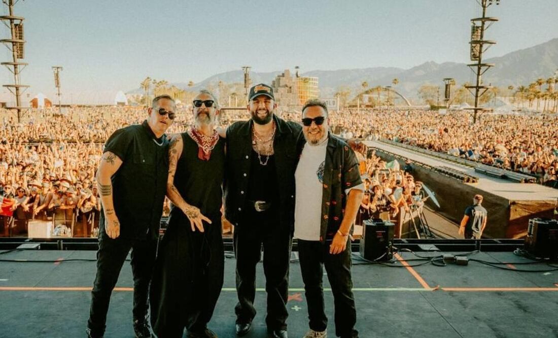 Los músicos hicieron resonar el festival estadounidense. Foto: Instagram