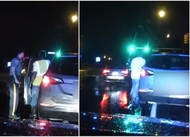 Mujer atropella a oficial que auxiliaba a un conductor y se da a la fuga en Nueva Jersey
