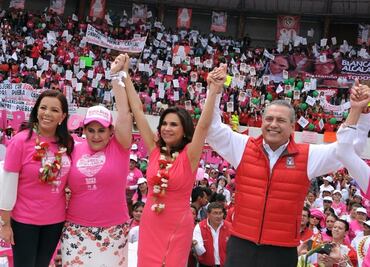 Blanca Alcalá pide a mujeres decir basta a discriminación