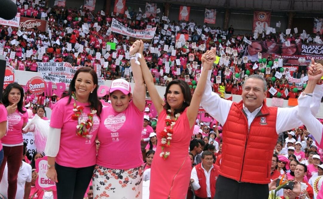 La priísta -quien estuvo acompañada por Manlio Fabio Beltrones- se comprometió a impulsar créditos para mujeres emprendedoras. /Especial