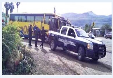 De los migrantes asegurados en Huajuapan hay 7 menores y 2 bebés