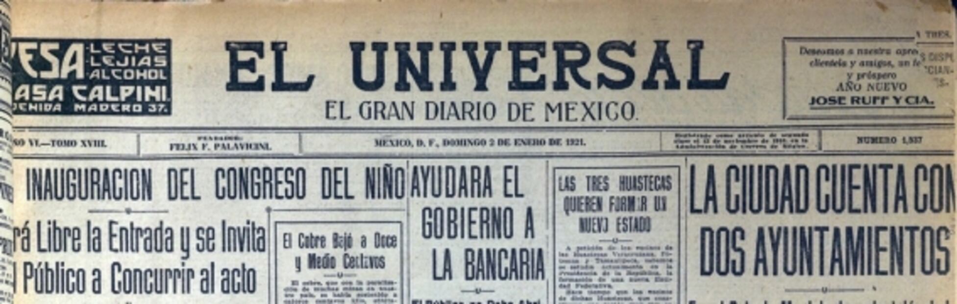 El Águila de EL UNIVERSAL cumple 100 años