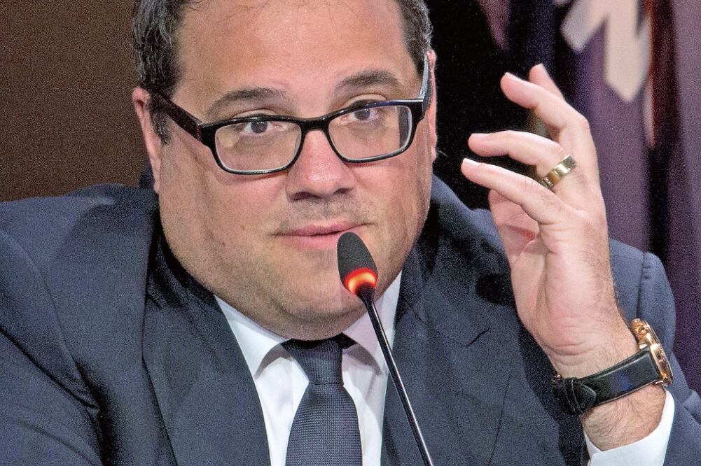Víctor Montagliani, presidente de la Concacaf, habló ante la FIFA (EDUARDO VERDUGO. AP)