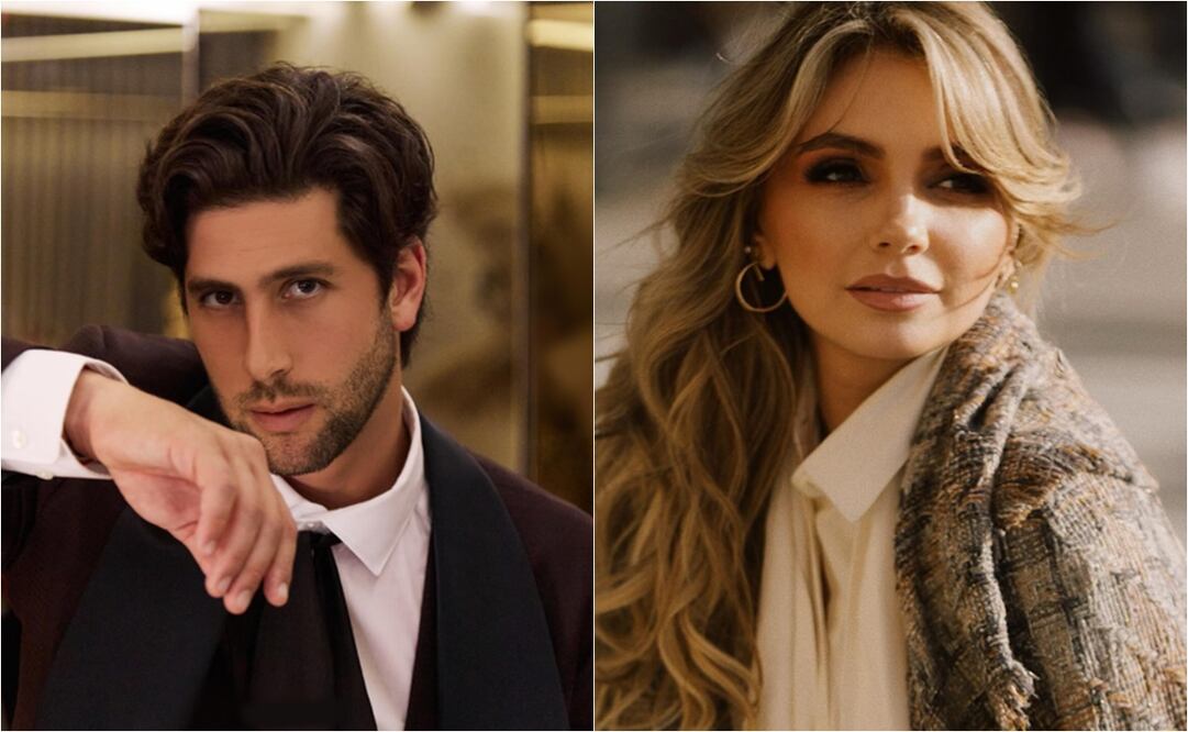 Diego Klein y Angélica Rivera, coprotagonizan "Con esa misma mirada".
Fotos: Instagram