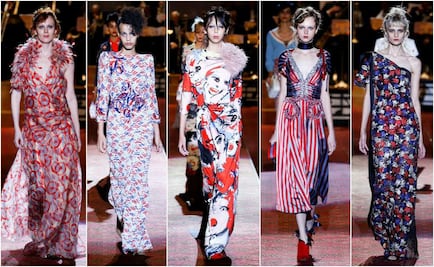 Marc Jacobs reúne lo punk y lo retro.