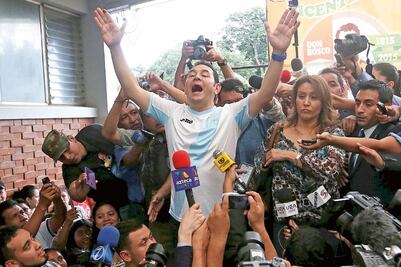 Guatemala: gana Jimmy Morales