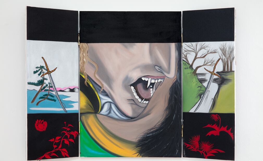 Aspectos de la esxposición  “Uber: Déjame entrar”. Foto:  Travesía Cuatro.