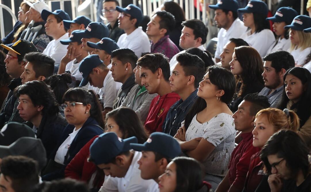 Programa Jovenes Construyendo el Futuro. Foto: Archivo/EL UNIVERSAL.