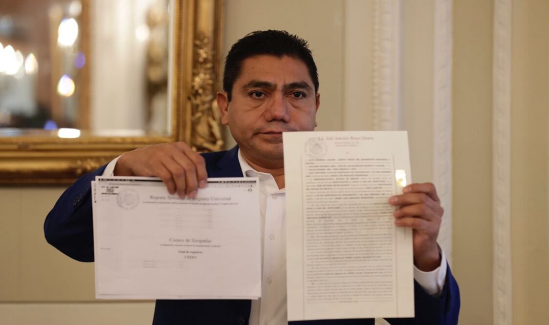 Jorge Luis Preciado, denunció “manipulación” del sistema para recolección de las 150 mil firmas que se requieren para pasar a la próxima etapa. Foto: especial