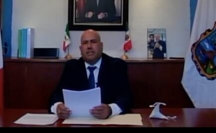 Alcalde tamaulipeco dio El Grito desde su aislamiento por Covid-19